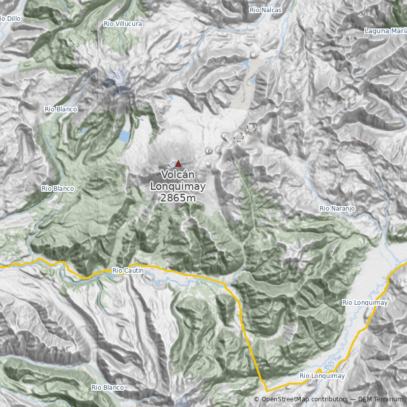 Mapa Sendero El Coloradito