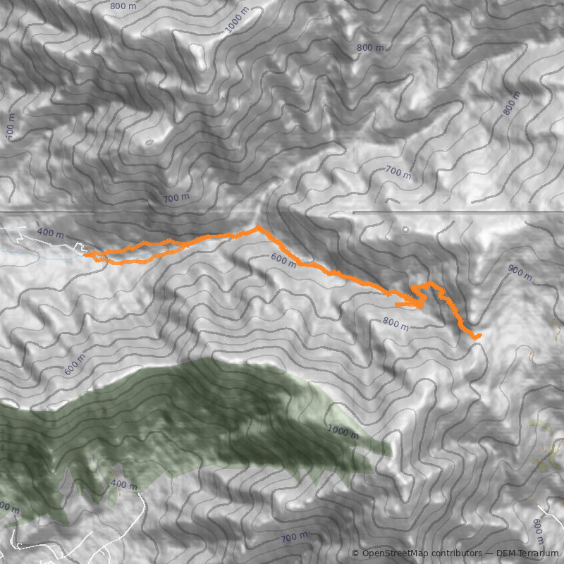 Mapa Cajón Grande - Plateau