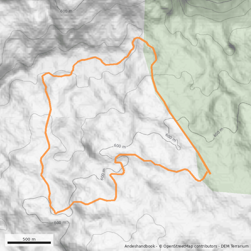 Mapa La Ruta de Darwin