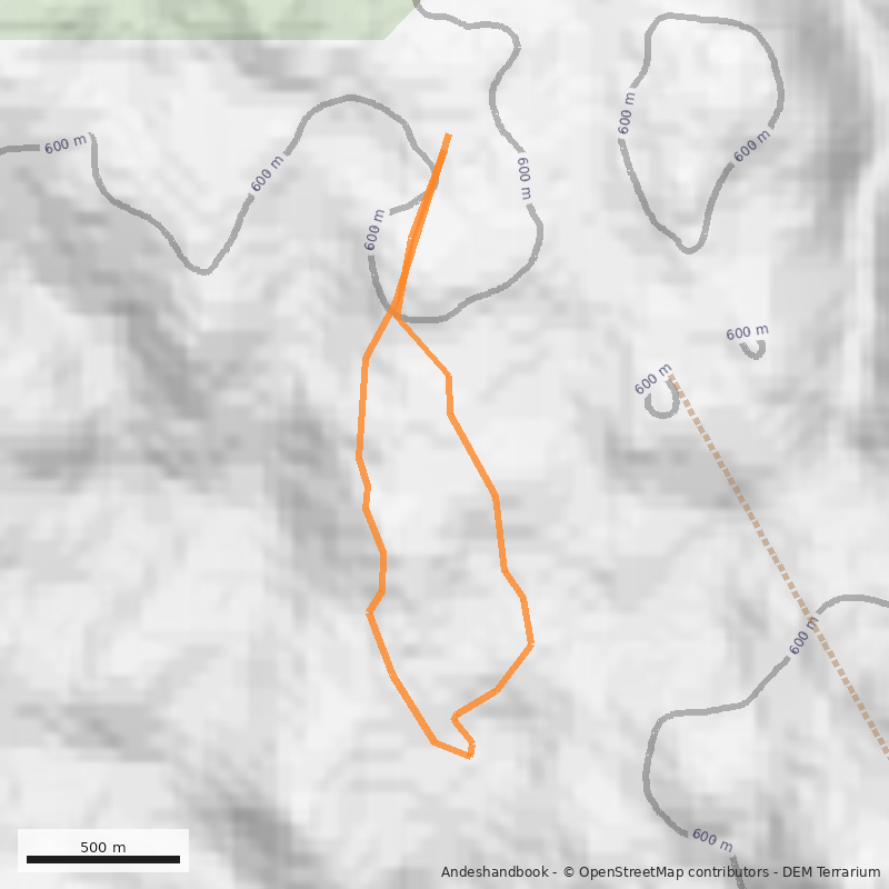 Mapa Renovales de Alerce
