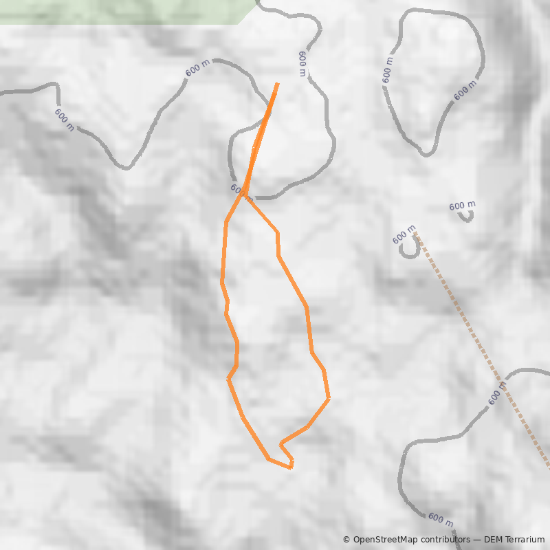 Mapa Renovales de Alerce
