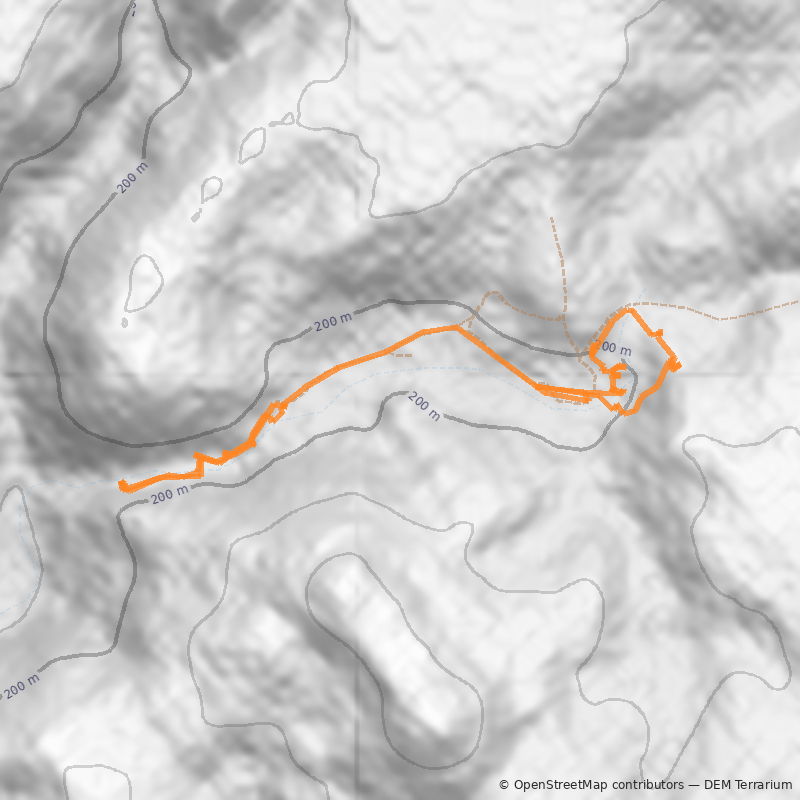 Mapa Petroglifos del Valle del Encanto