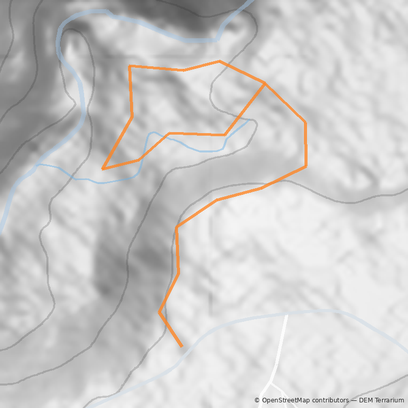 Mapa Circuito Las Chilcas