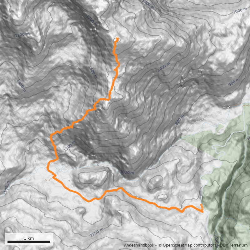 Mapa Mirador del Quinquilil (Colmillo del Diablo)