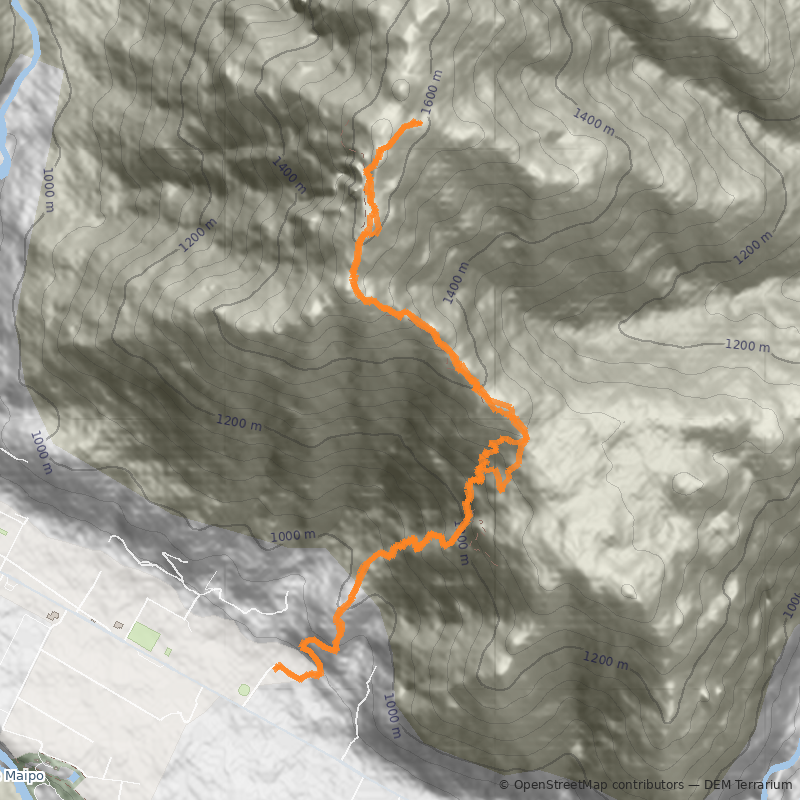 Mapa Cuevas del Manzano