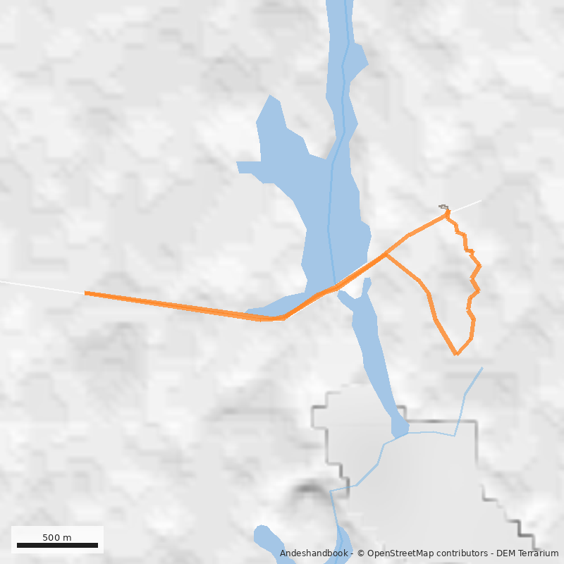 Mapa Laguna Chaxa