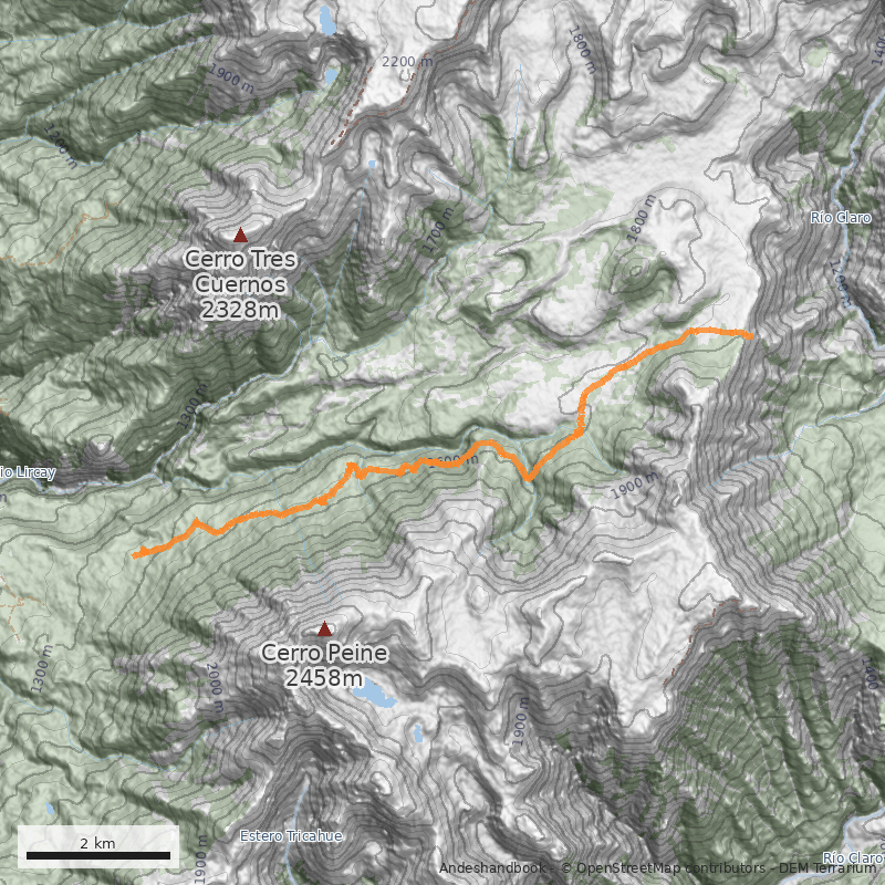 Mapa Mirador del Venado