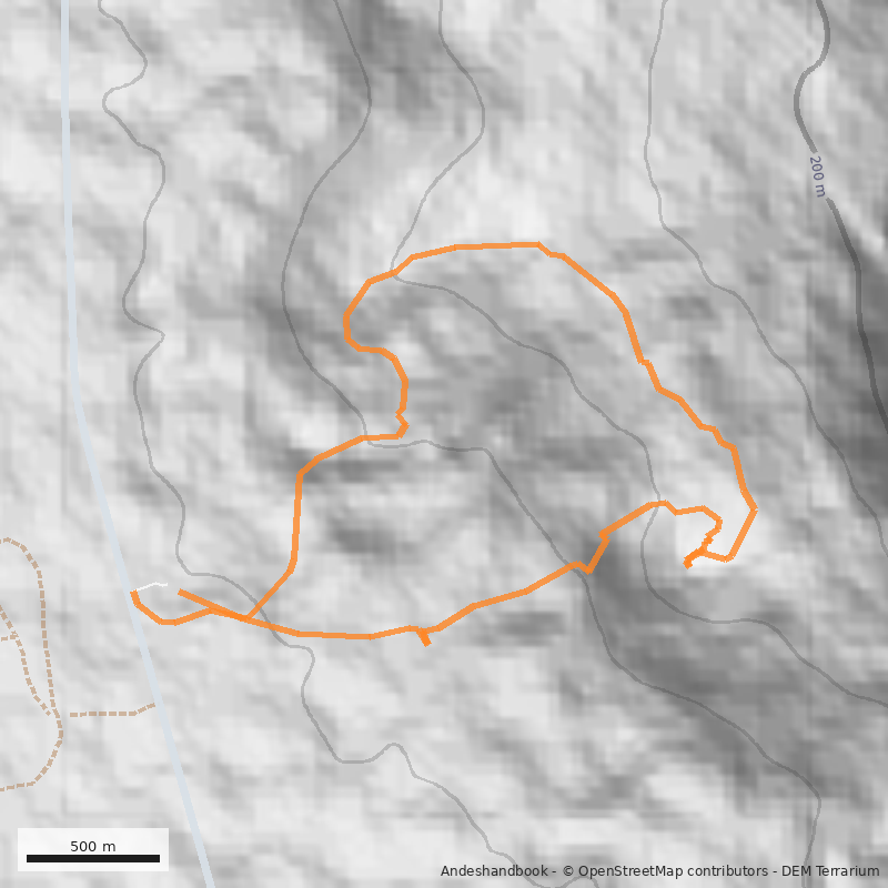 Mapa Sendero Centenario