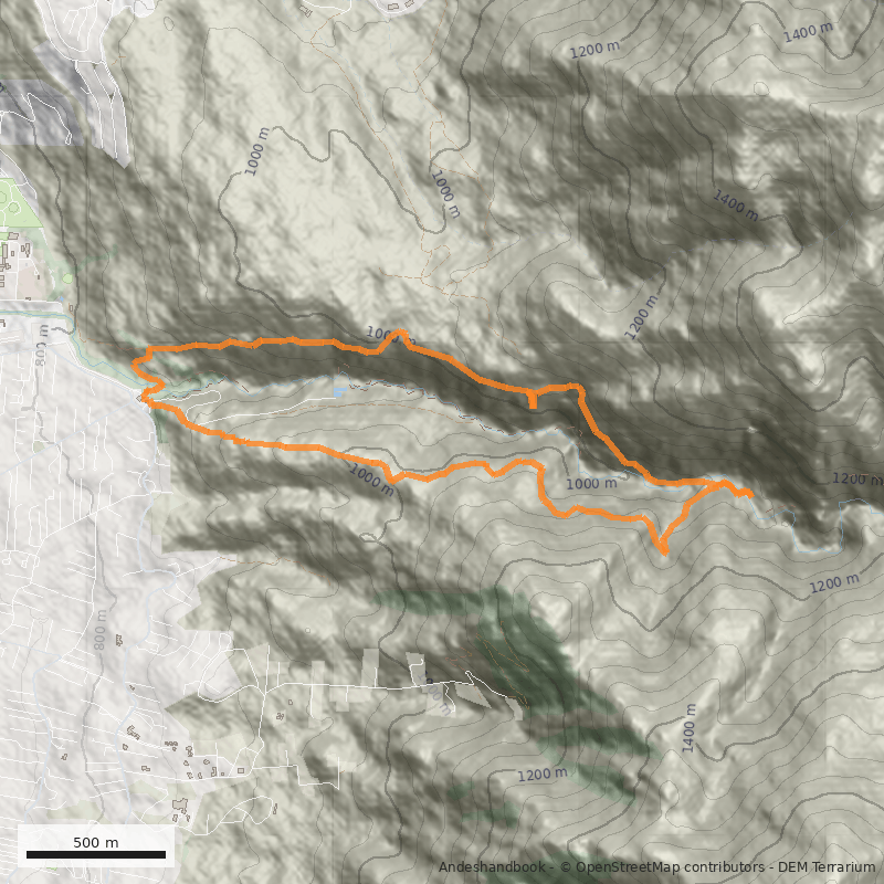 Mapa Los Peumos