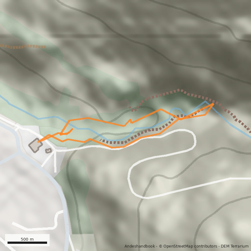 Mapa Canto del Agua