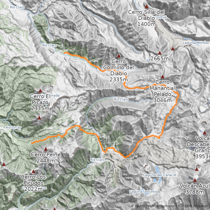 Mapa Circuito Cóndores