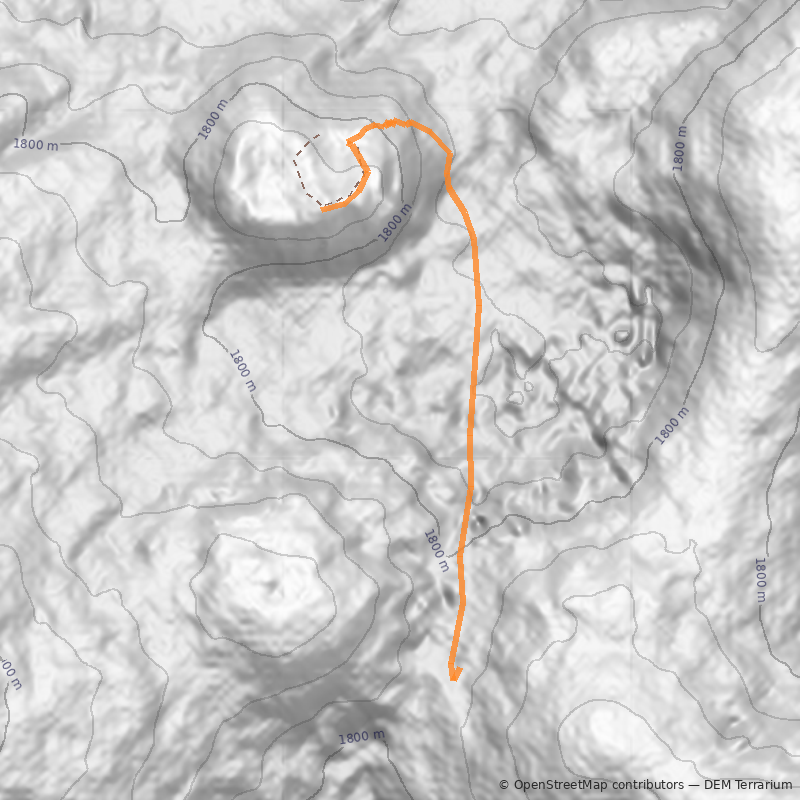 Mapa Cráter Navidad