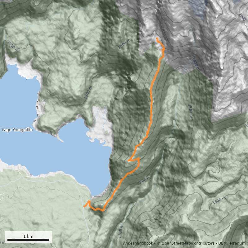 Mapa Mirador Sierra Nevada
