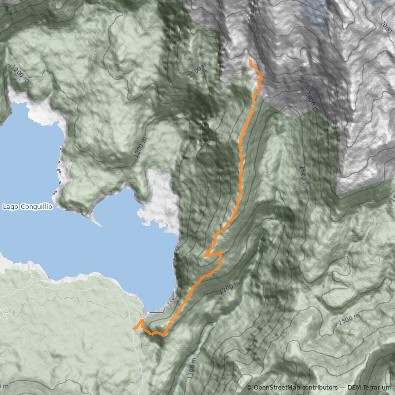 Mapa Mirador Sierra Nevada