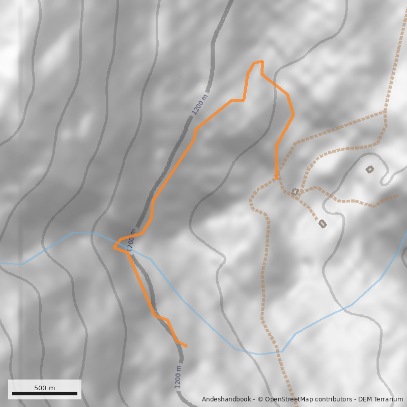 Mapa Los Peumos