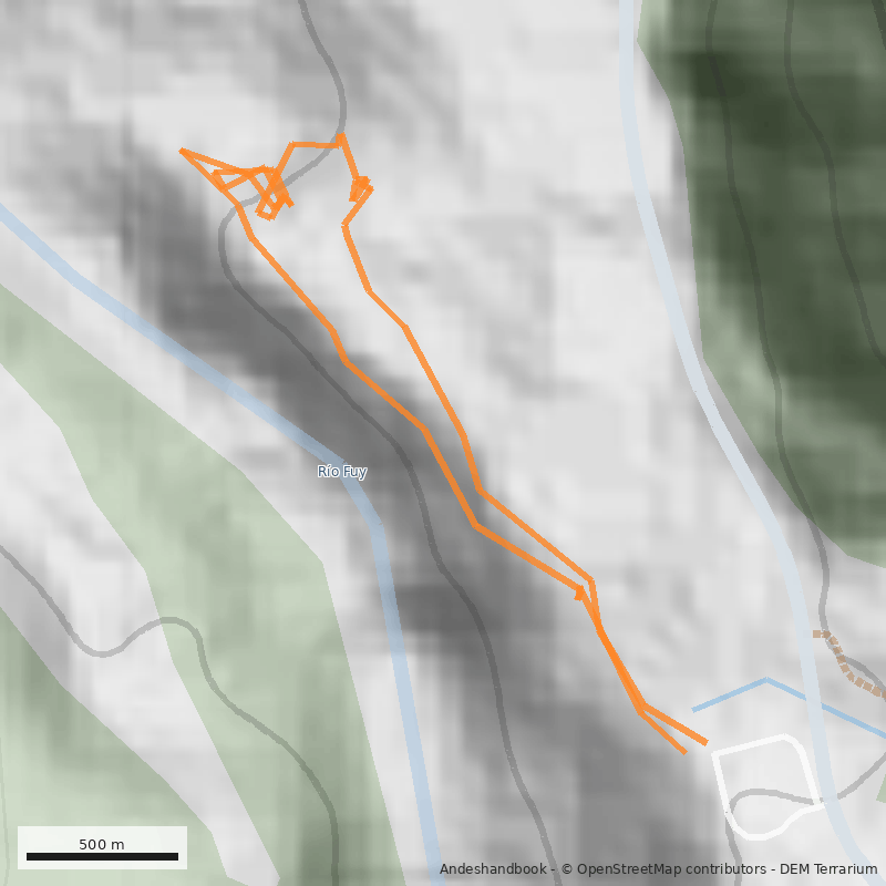 Mapa Cuevas Volcánicas