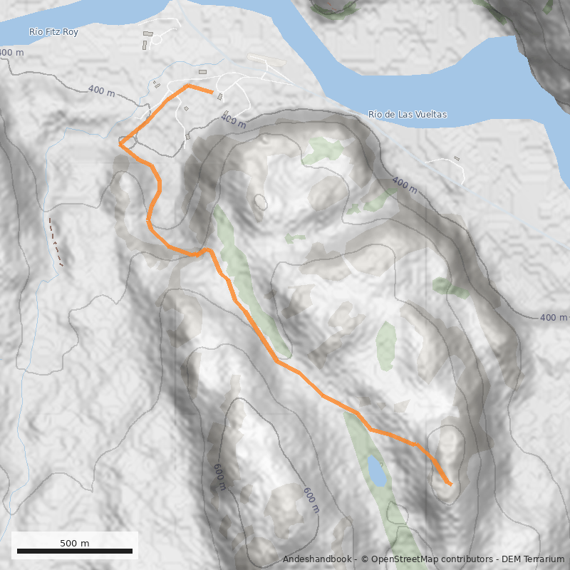 Mapa Mirador Las Águilas