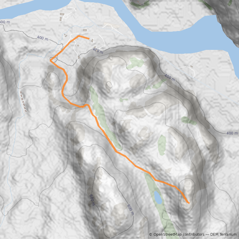 Mapa Mirador Las Águilas
