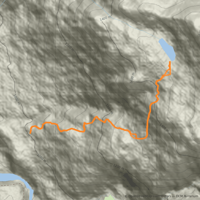 Mapa Laguna del Venado