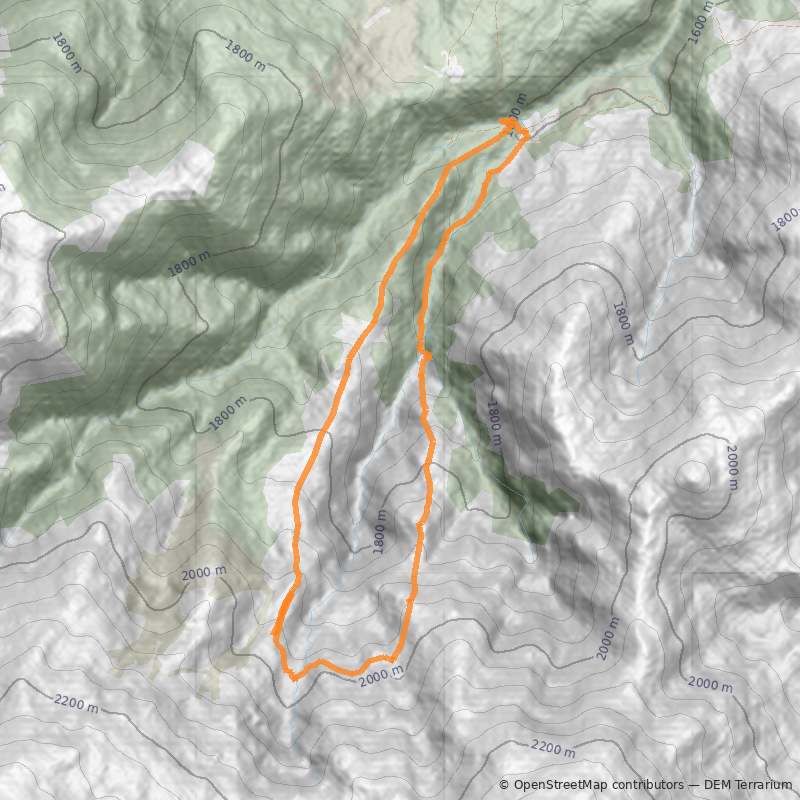 Mapa Cascadas del Pellejo