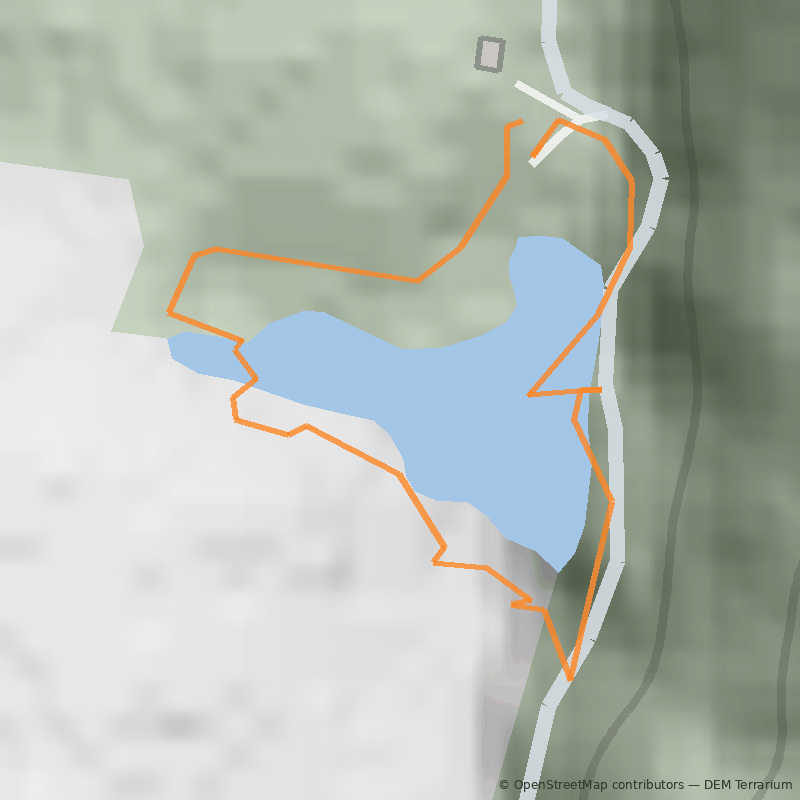 Mapa Laguna Arcoiris