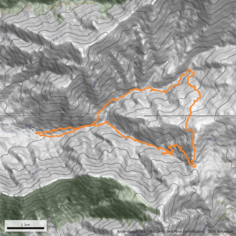 Mapa Los Morteritos