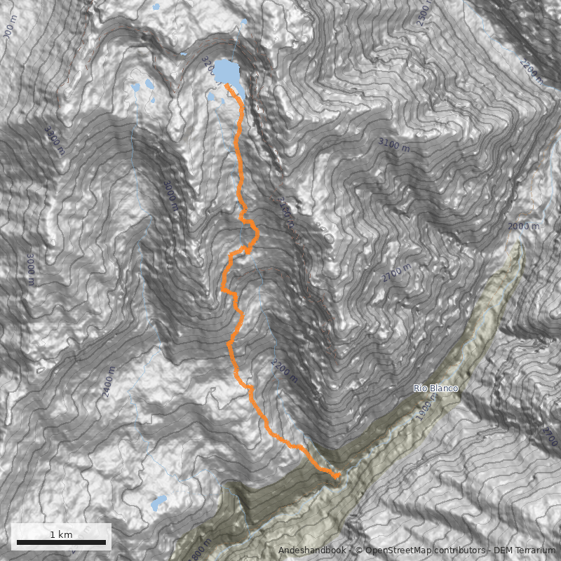 Mapa Laguna de Reyes