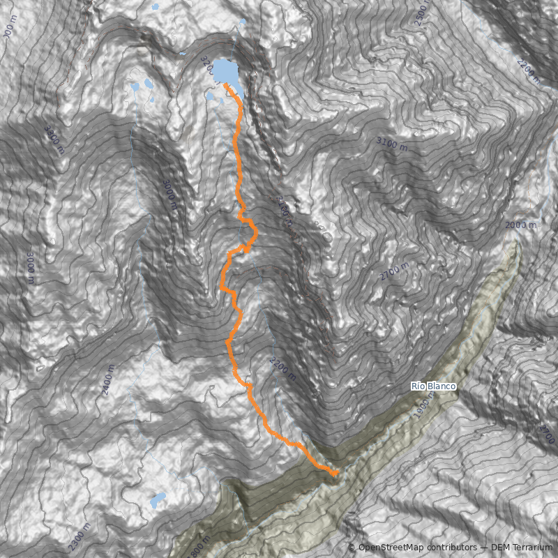 Mapa Laguna de Reyes
