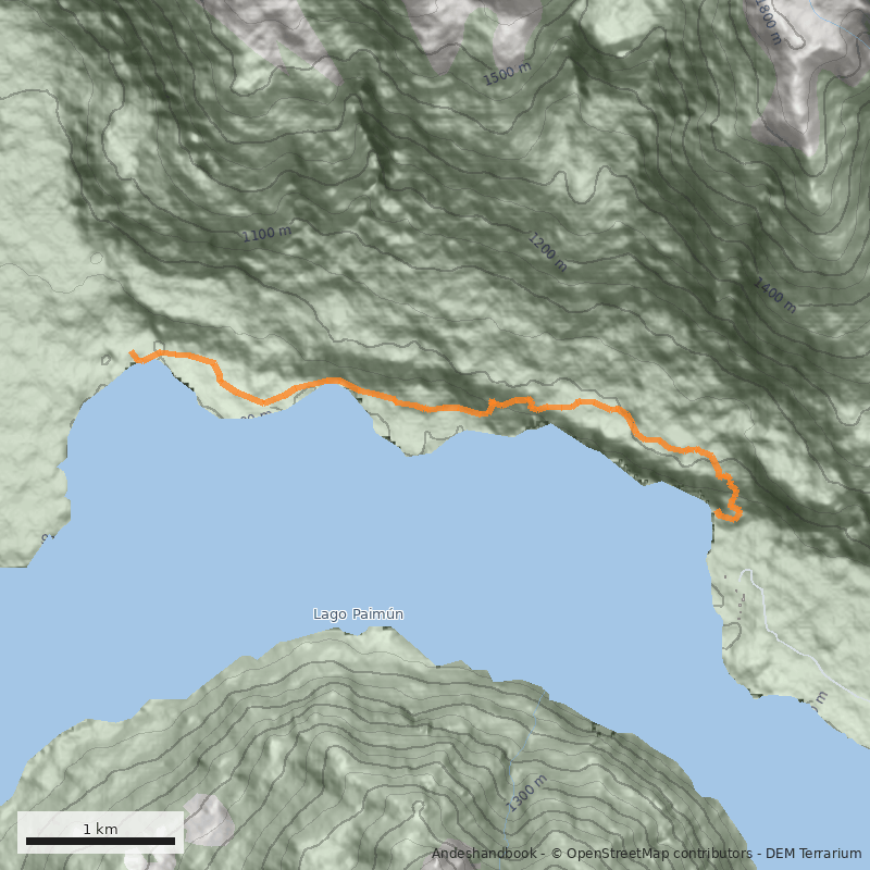 Mapa Seccional Paimún