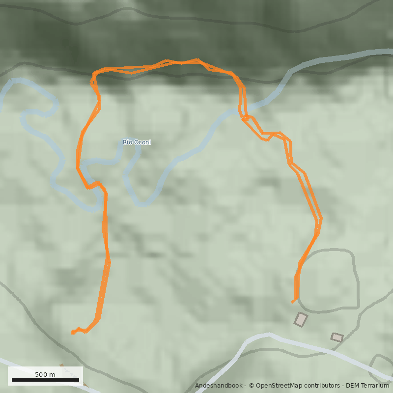 Mapa Termas de Epulafquen