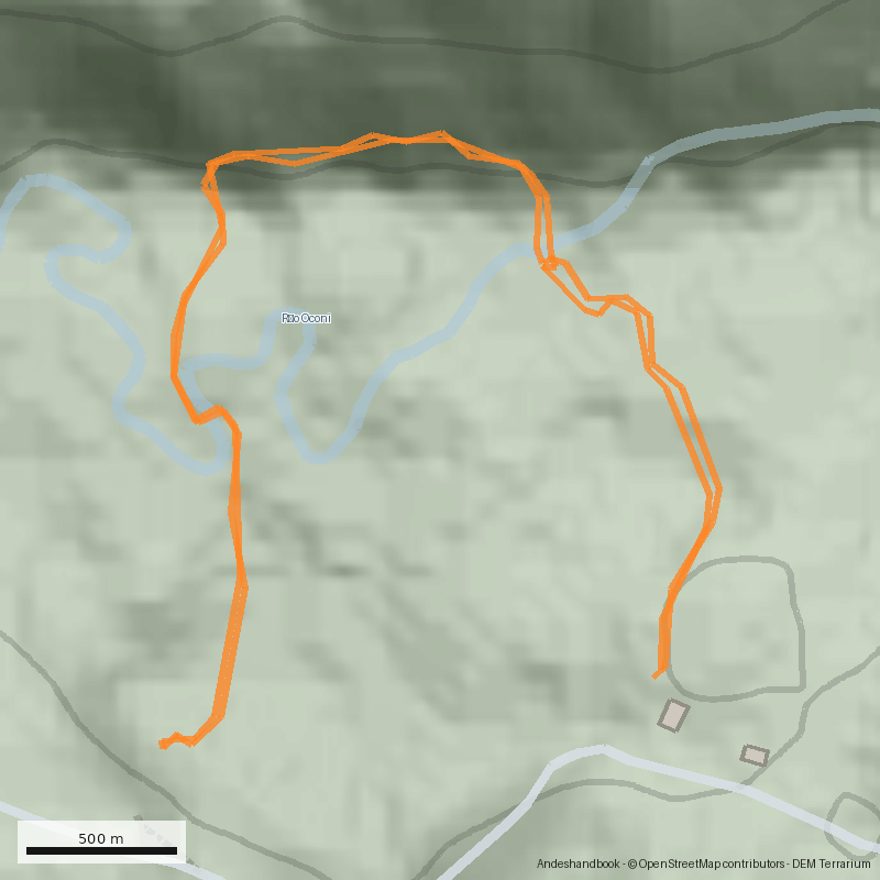 Mapa Termas de Epulafquen