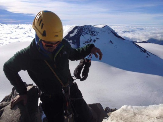 Arista sureste desde Huilo-Huilo