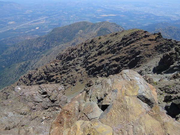 Quebrada Carrizo desde fundo El Cardo