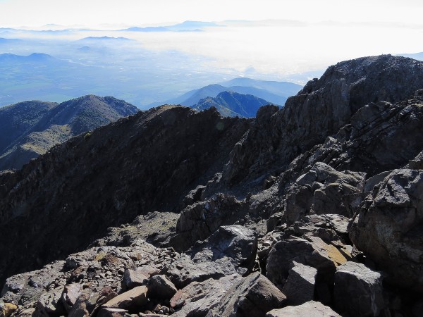 Quebrada Carrizo desde fundo El Cardo