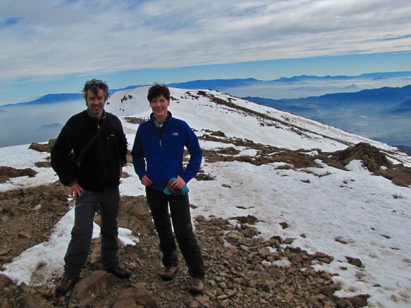 Arista Norte desde el Ñipa