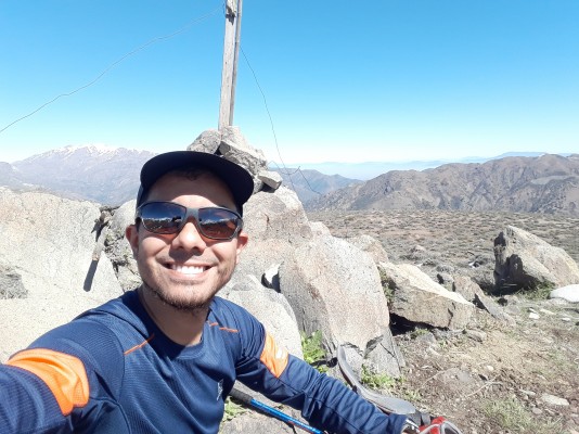 Normal desde camino a Los Bronces