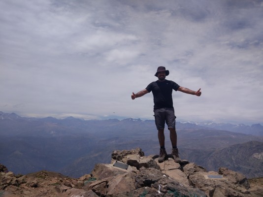 Arista Norte desde el Ñipa