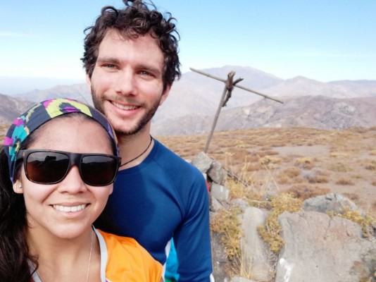 Normal desde camino a Los Bronces