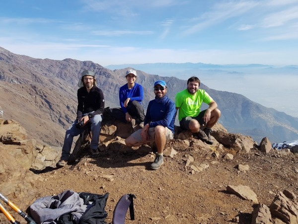 Arista Norte desde el Ñipa