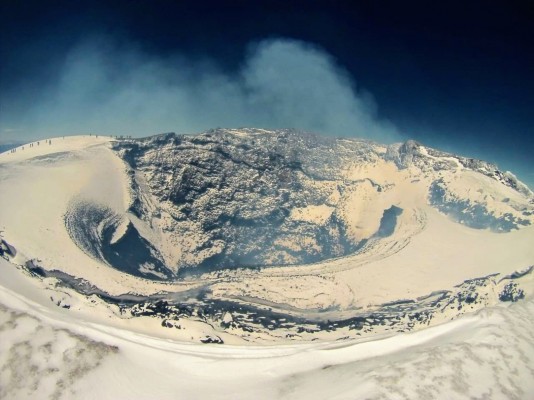 Cara Oeste por Glaciar Voipir