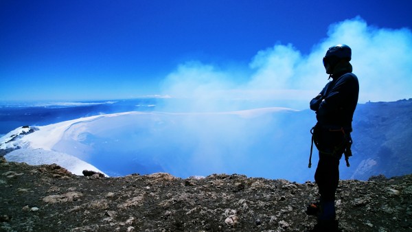 Cara Oeste por Glaciar Voipir