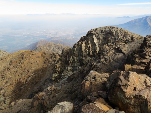 Quebrada Carrizo desde fundo El Cardo