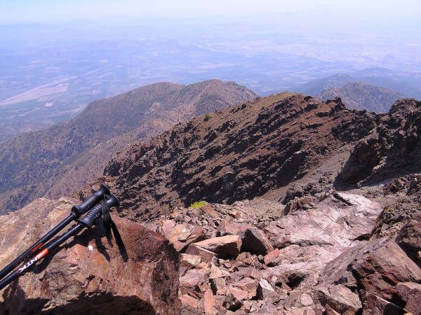 Quebrada Guajardo desde fundo El Cardo 