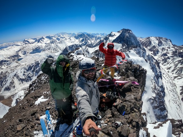 Normal por valle del Morado