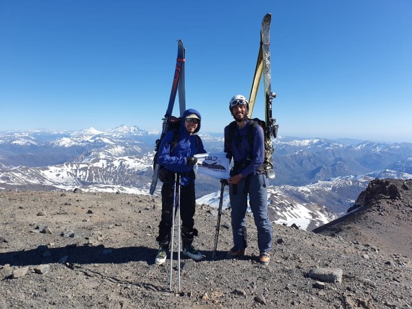 Volcán Viejo Canaleta Sur