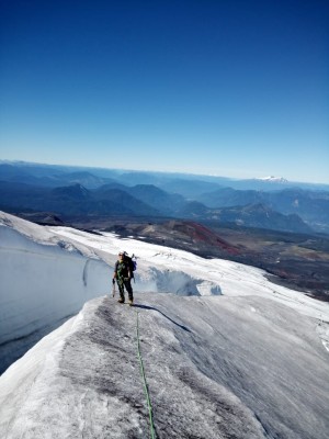 Cara Oeste por Glaciar Voipir