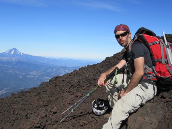 Ladera norte, desde la laguna Blanca