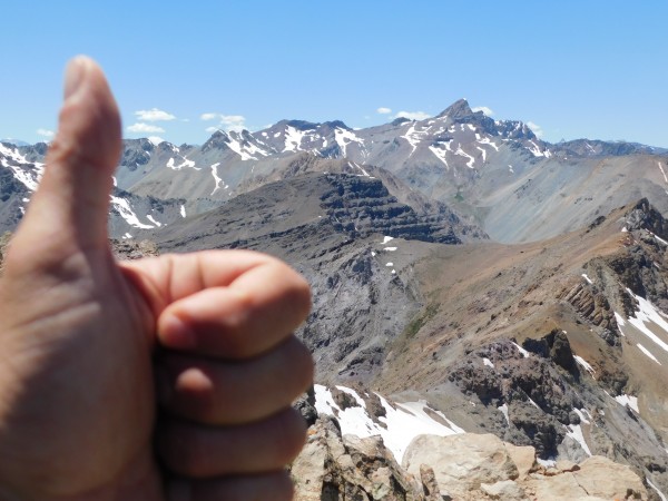 Normal desde Alto Huemul