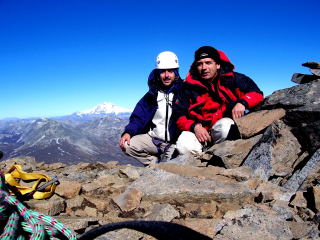 Canalón suroeste, acceso desde Chile