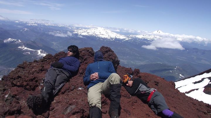 Ladera norte, desde la laguna Blanca